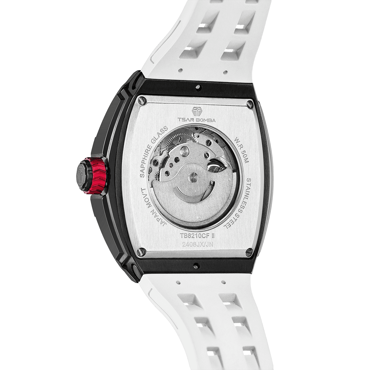 Elemental-Montre Automatique en Fibre de Carbone TB8210CF