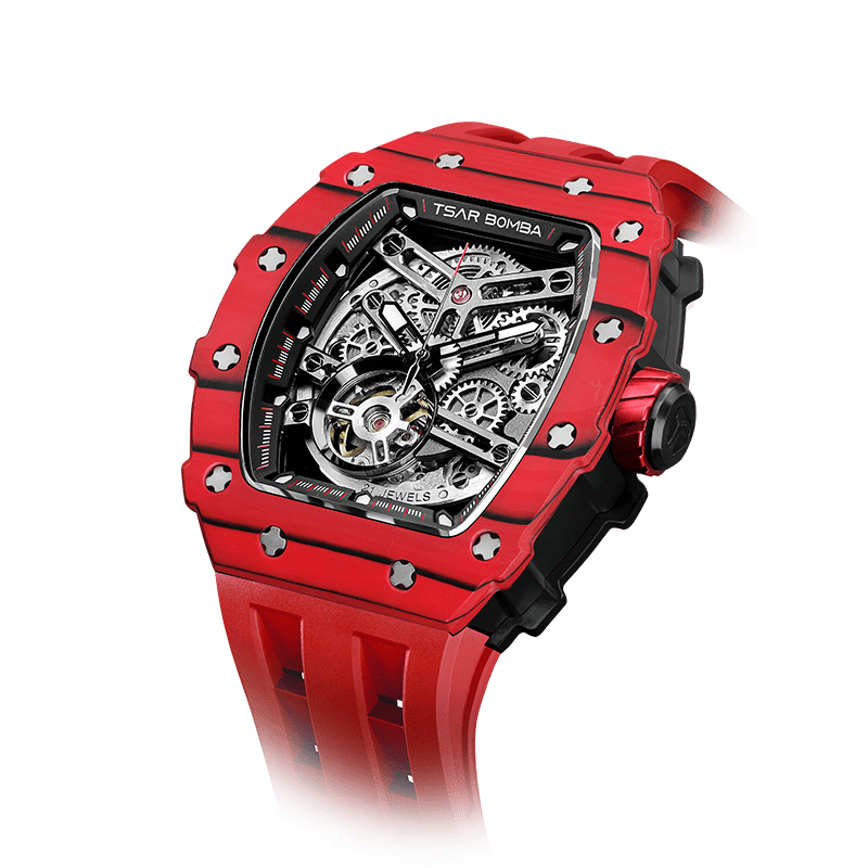 Elemental Series-Carbon Fiber Automatic Watch TB8208CF