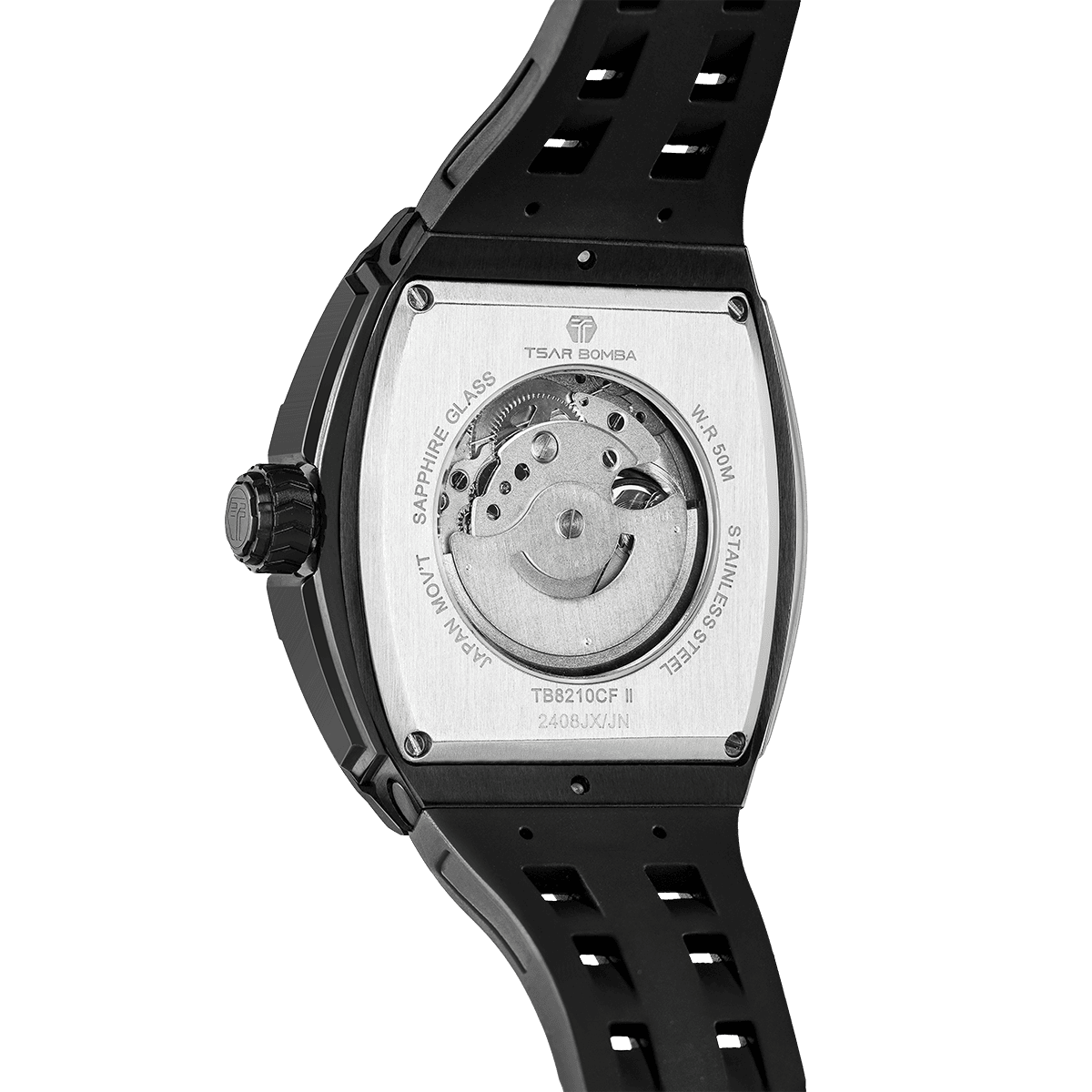 Elemental-Montre Automatique en Fibre de Carbone TB8210CF