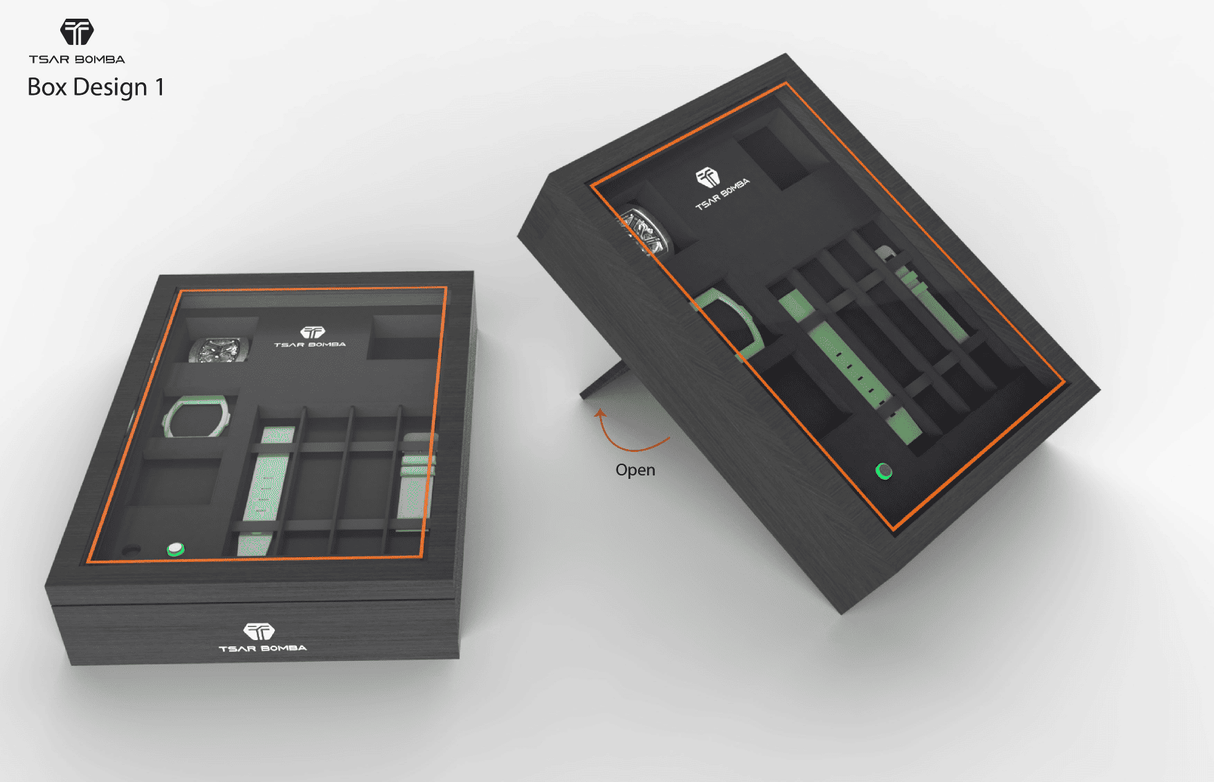 Luxus-Uhren-Geschenkbox