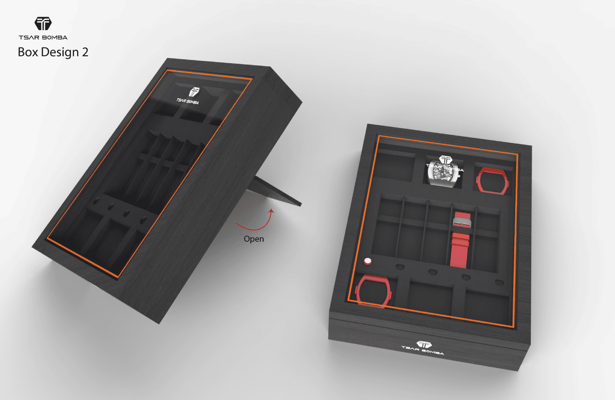 Luxus-Uhren-Geschenkbox