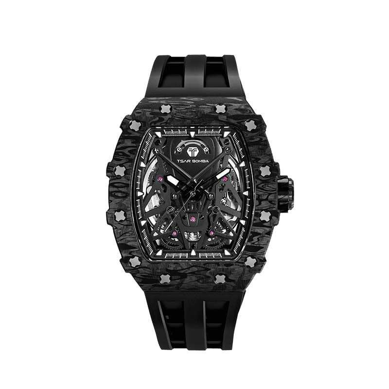 Elemental-Carbon Fiber Automatic Watch TB8207CF