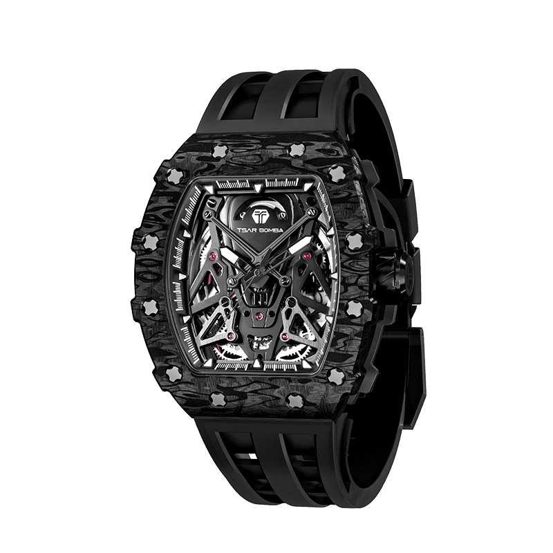 Elemental-Carbon Fiber Automatic Watch TB8207CF