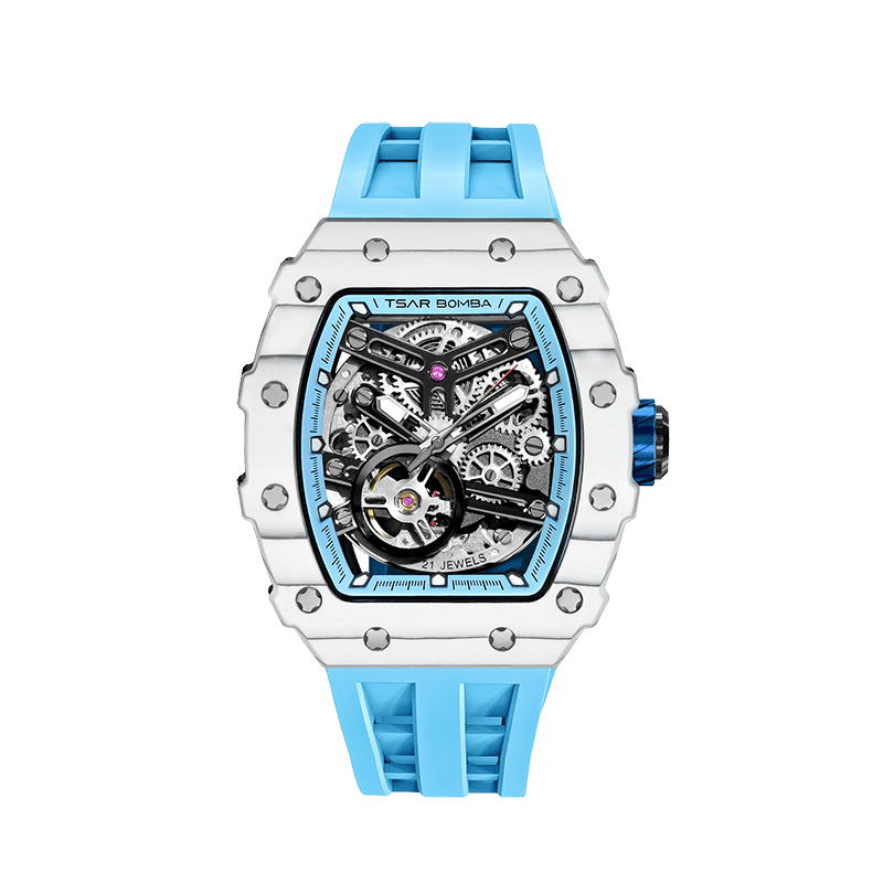 Elementális szénszálas automata karóra TB8208CF