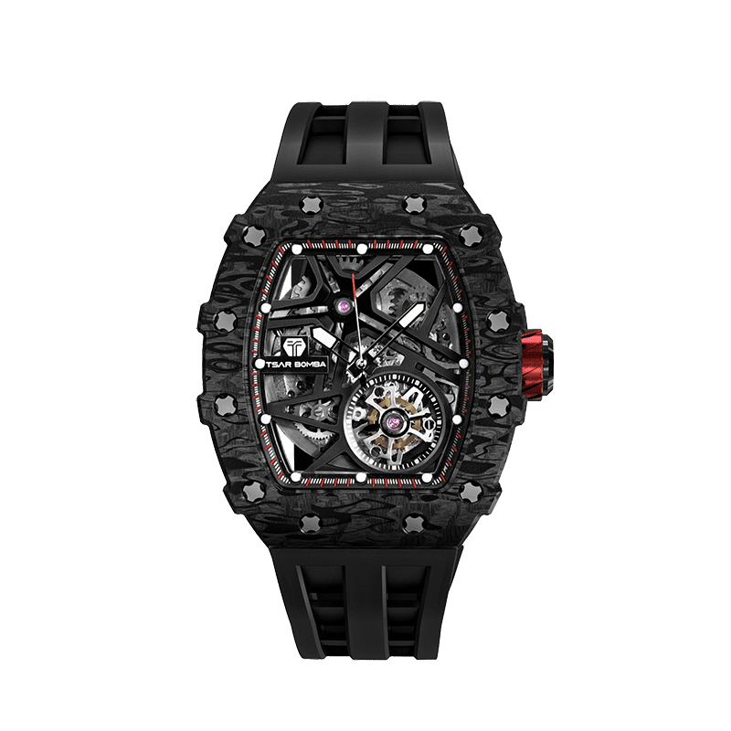 Elemental-Carbon Fiber Automatic Watch TB8209CF