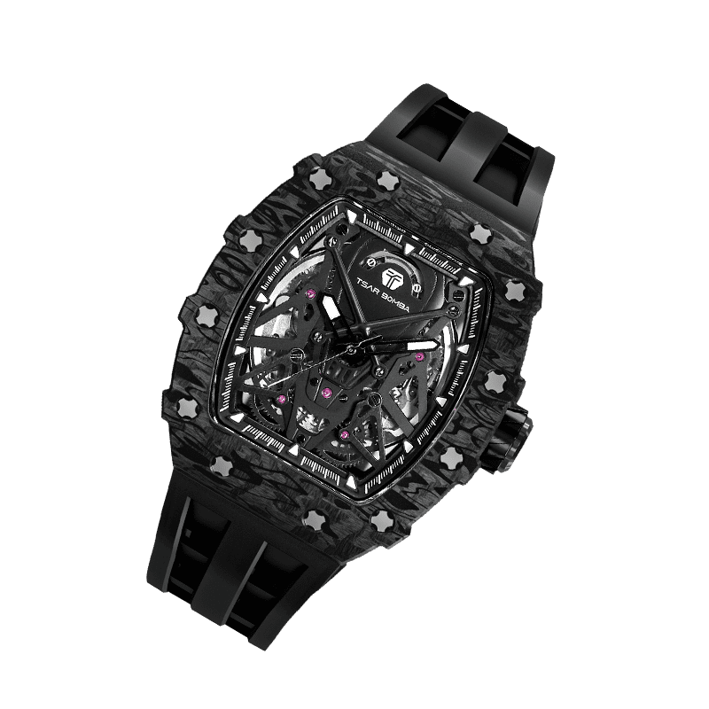 Elemental Series-Carbon Fiber Automatic Watch TB8207CF