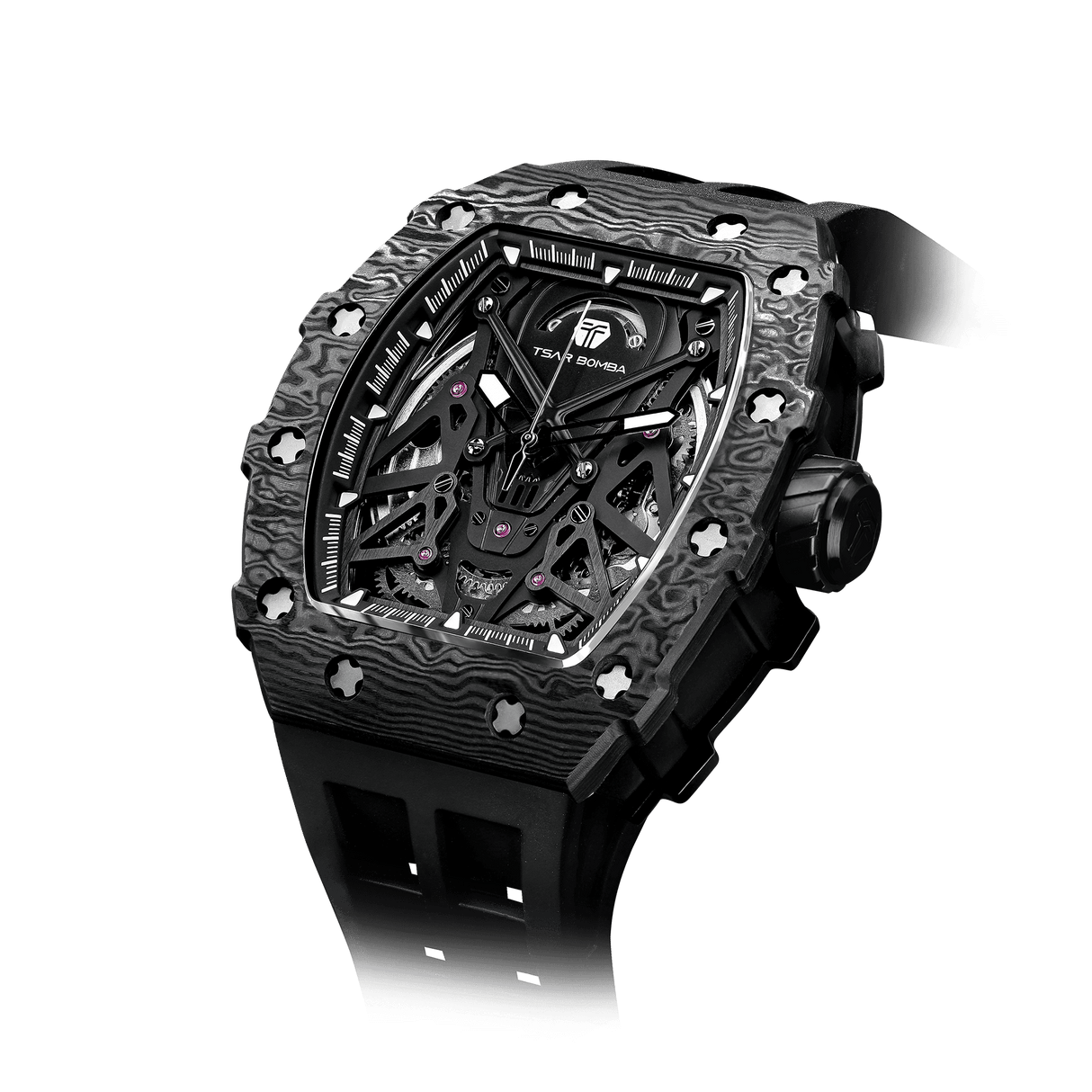 Elemental-Carbon Fiber Automatic Watch TB8207CF