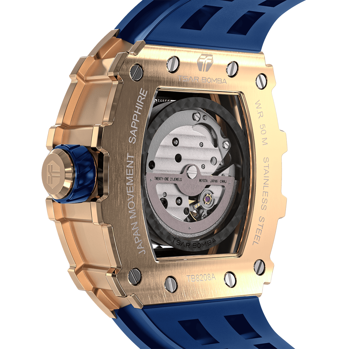 Elemental-Automatik-Uhr TB8208A