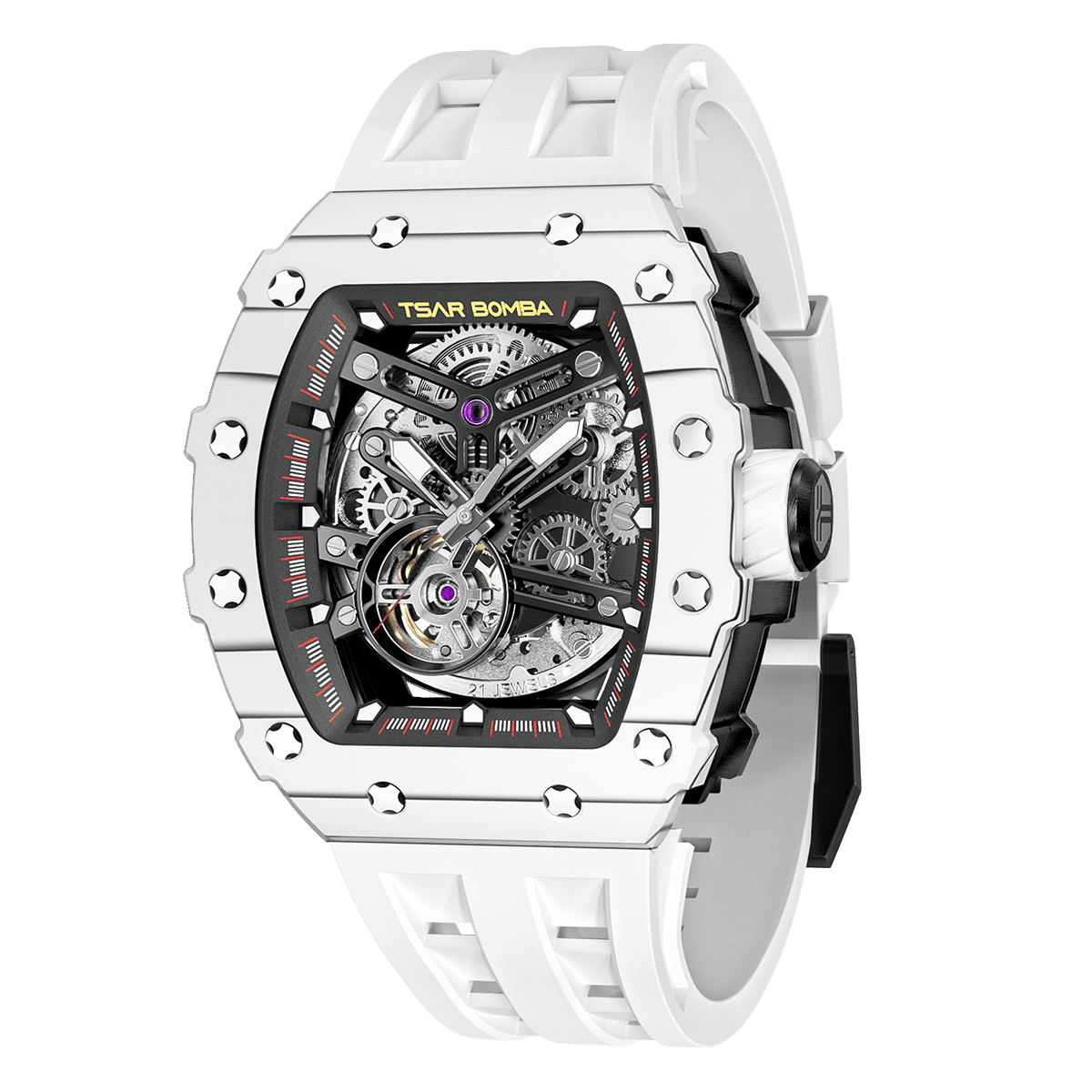 Elementális szénszálas automata karóra TB8208CF