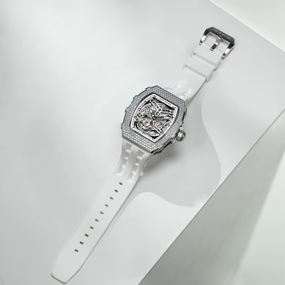 Elemental-Cubic Zirconia Automatic Watch TB8208D