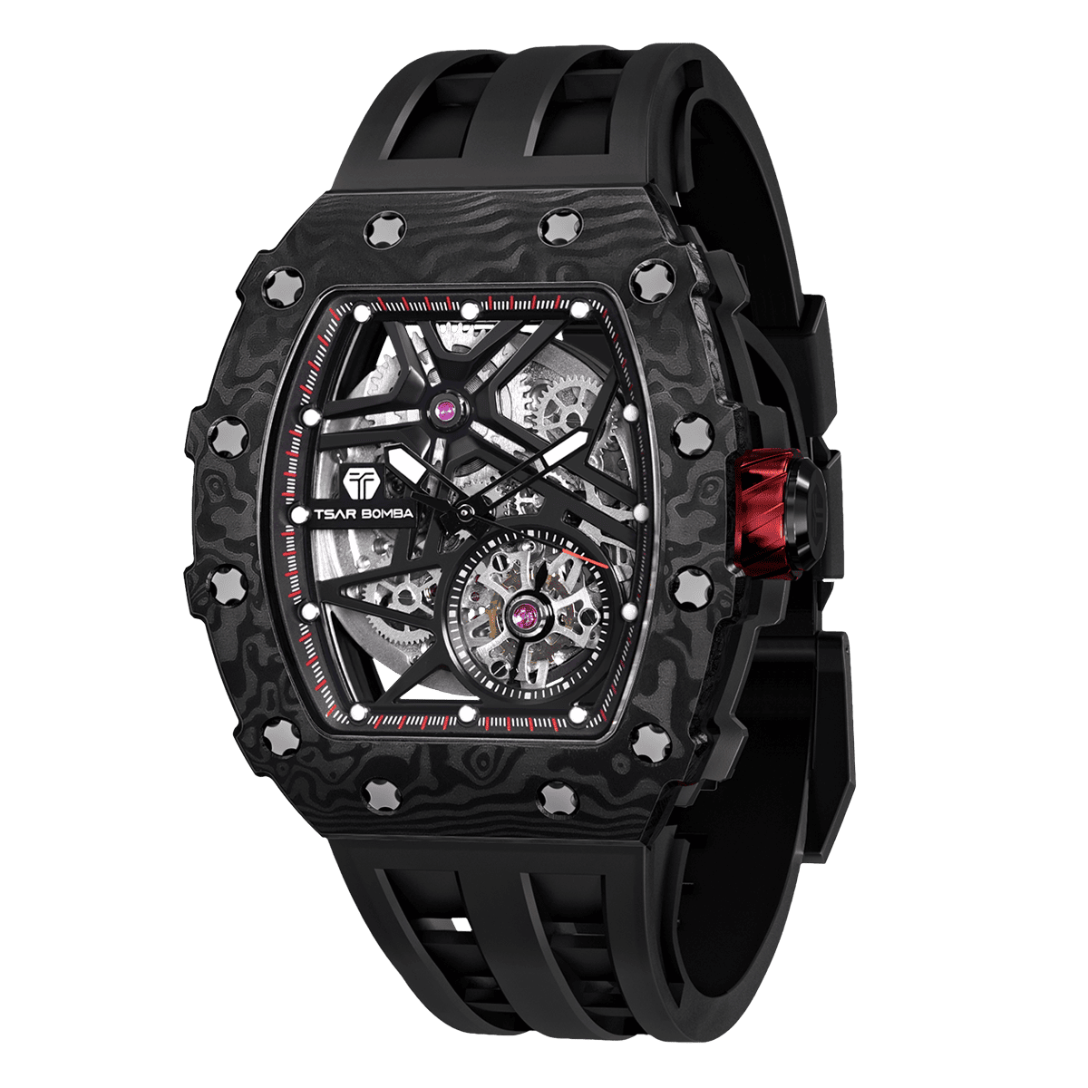 Elemental-Carbon Fiber Automatic Watch TB8209CF