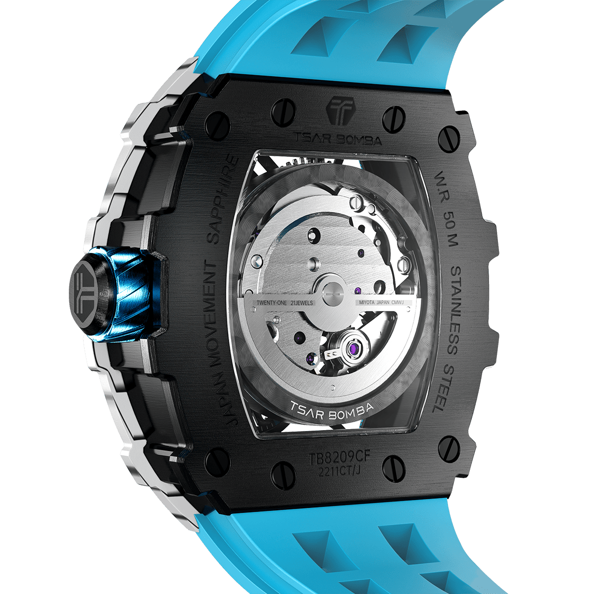 Elemental-Carbon Fiber Automatic Watch TB8209CF