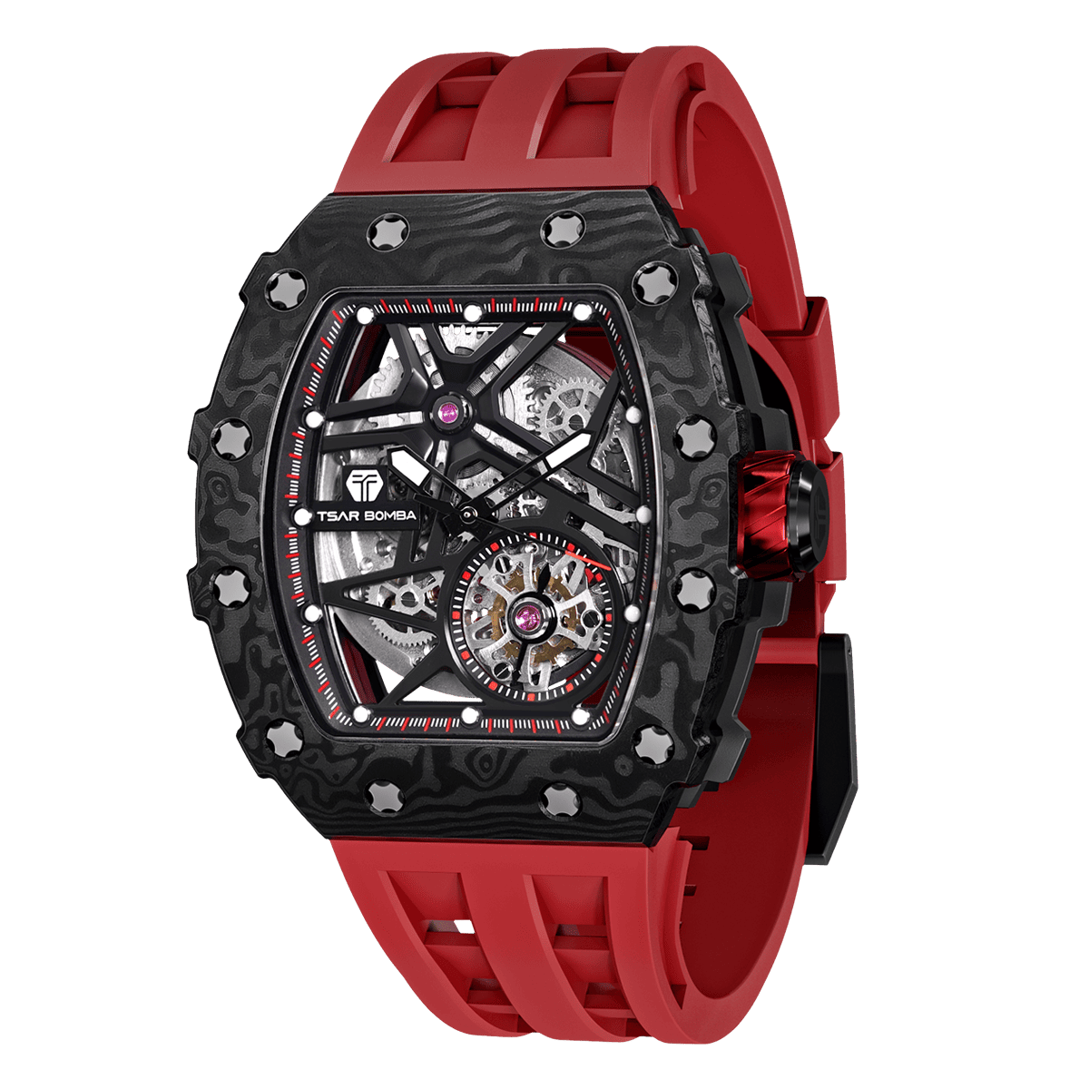 Elemental-Carbon Fiber Automatic Watch TB8209CF