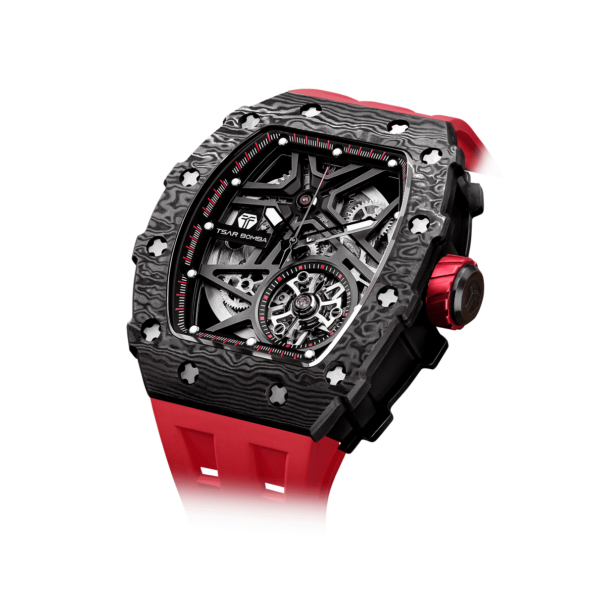 Elemental-Carbon Fiber Automatic Watch TB8209CF
