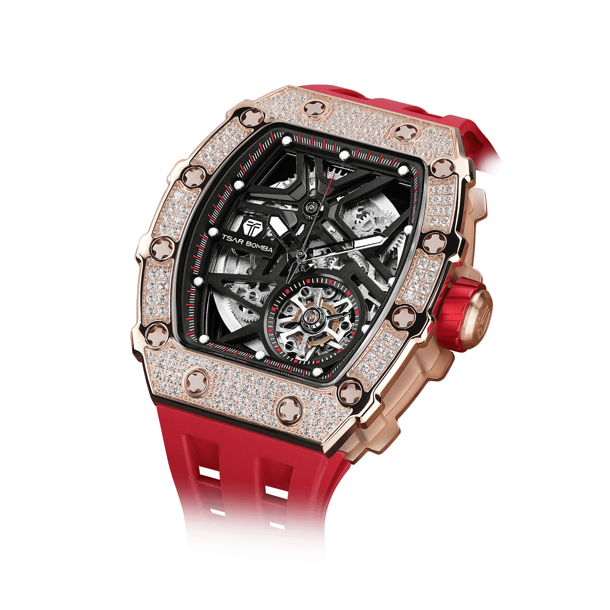 Elemental-Cubic Zirconia Automatic Watch TB8209D(EU)