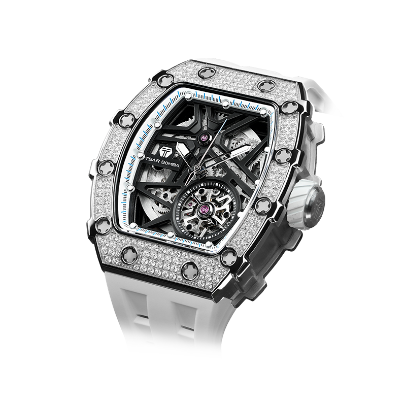 エレメンタル-キュービックジルコニア自動巻き時計 TB8209D(US)