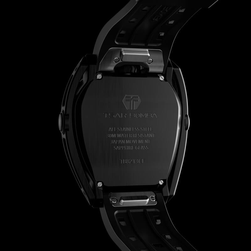 Interchangeable Chivalry Automatic Watch TB8213--Watch-$500-$700, all, Carbon Fiber, interchangeable, Mechanical, Stainless Steel Watch-Tsarbomba