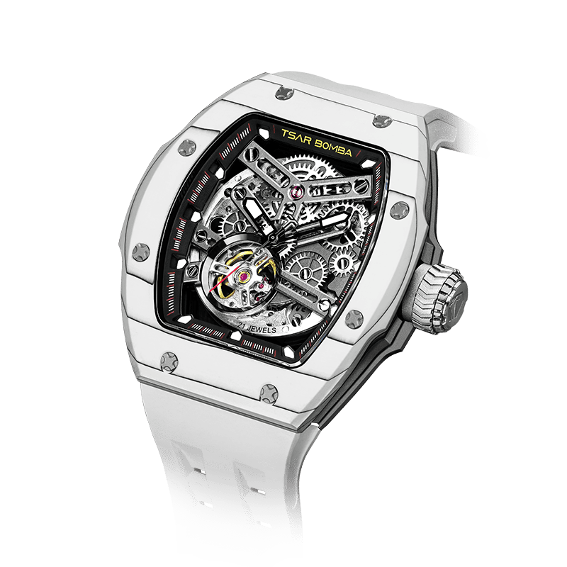 Atomic-Interchangeable Automatic Watch Combo Mixed Material