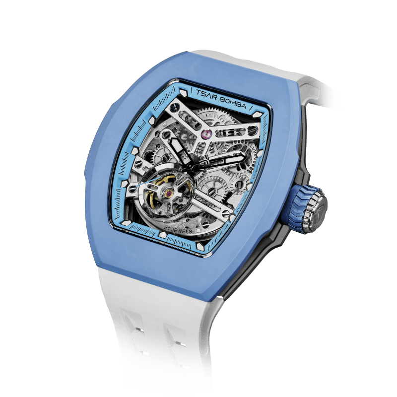 Atomic-Interchangeable Automatic Watch Combo FluoroRubber