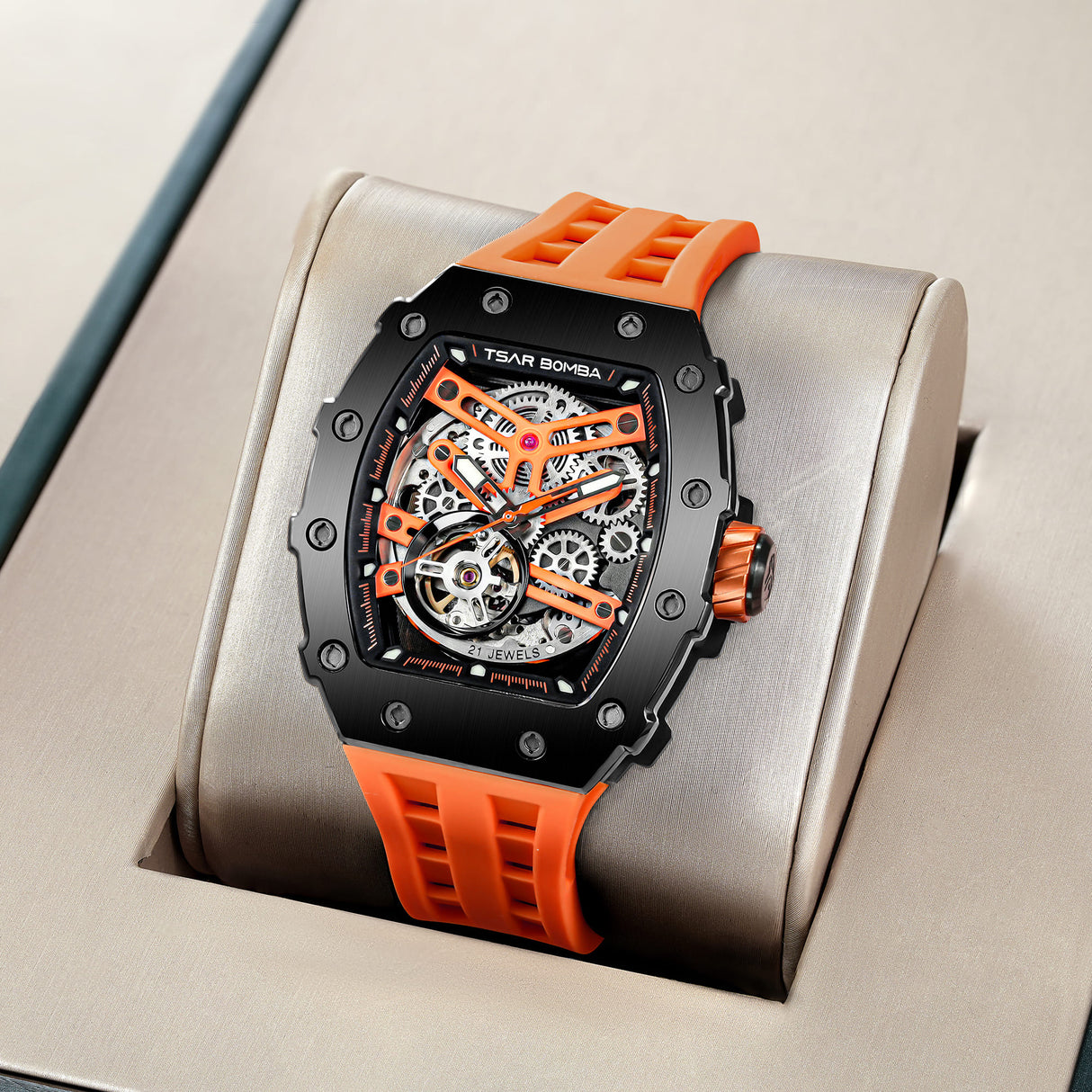 Elemental-Automatik-Uhr TB8208A