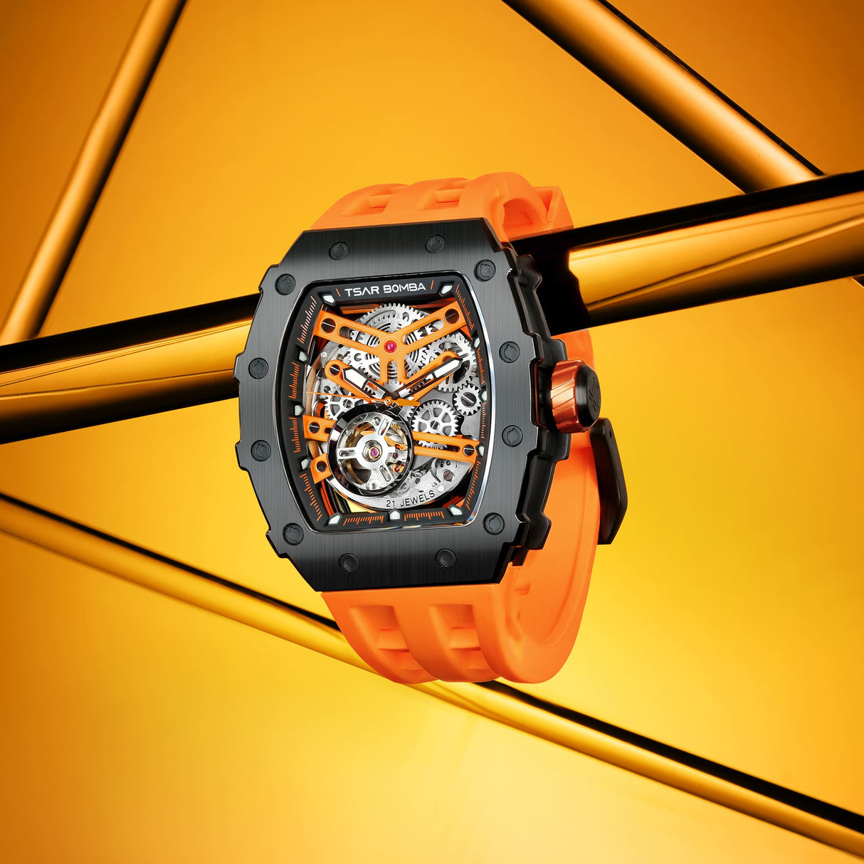 Elemental-Automatik-Uhr TB8208A