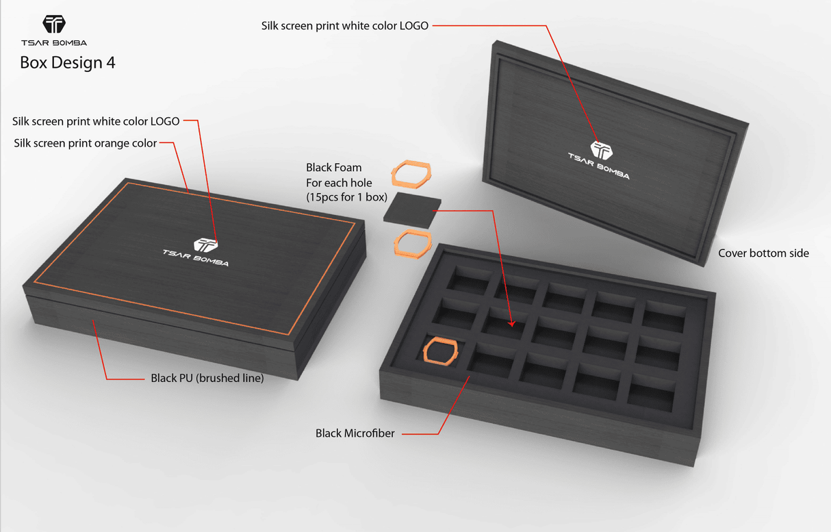 Luxus-Uhren-Geschenkbox