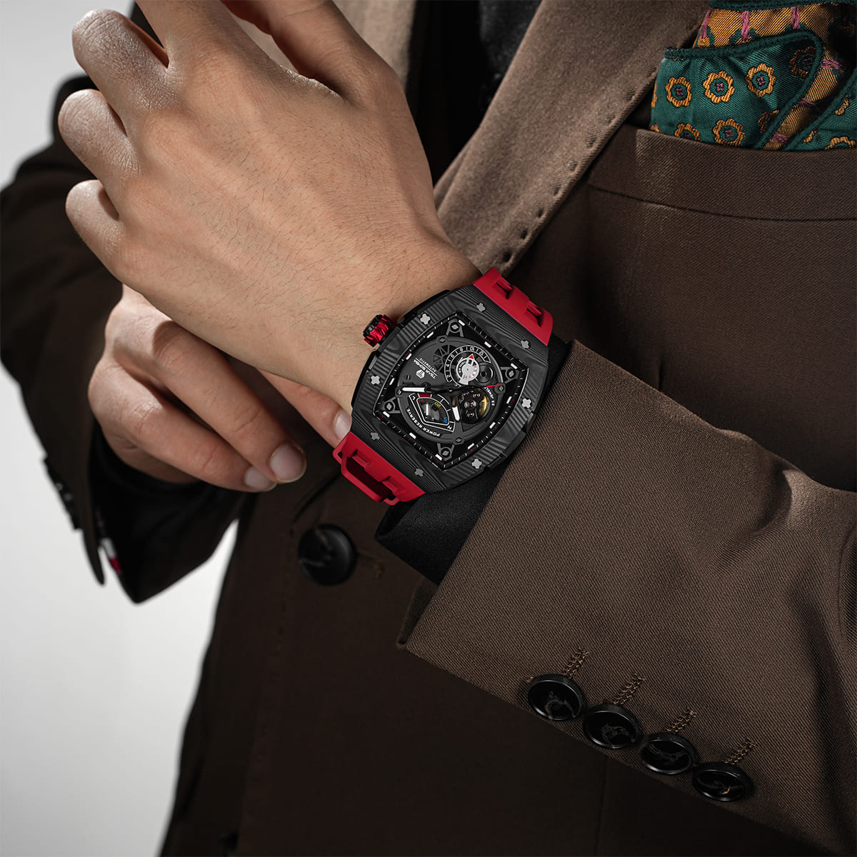 Elemental-Carbon Fiber Automatic Watch TB8210CF