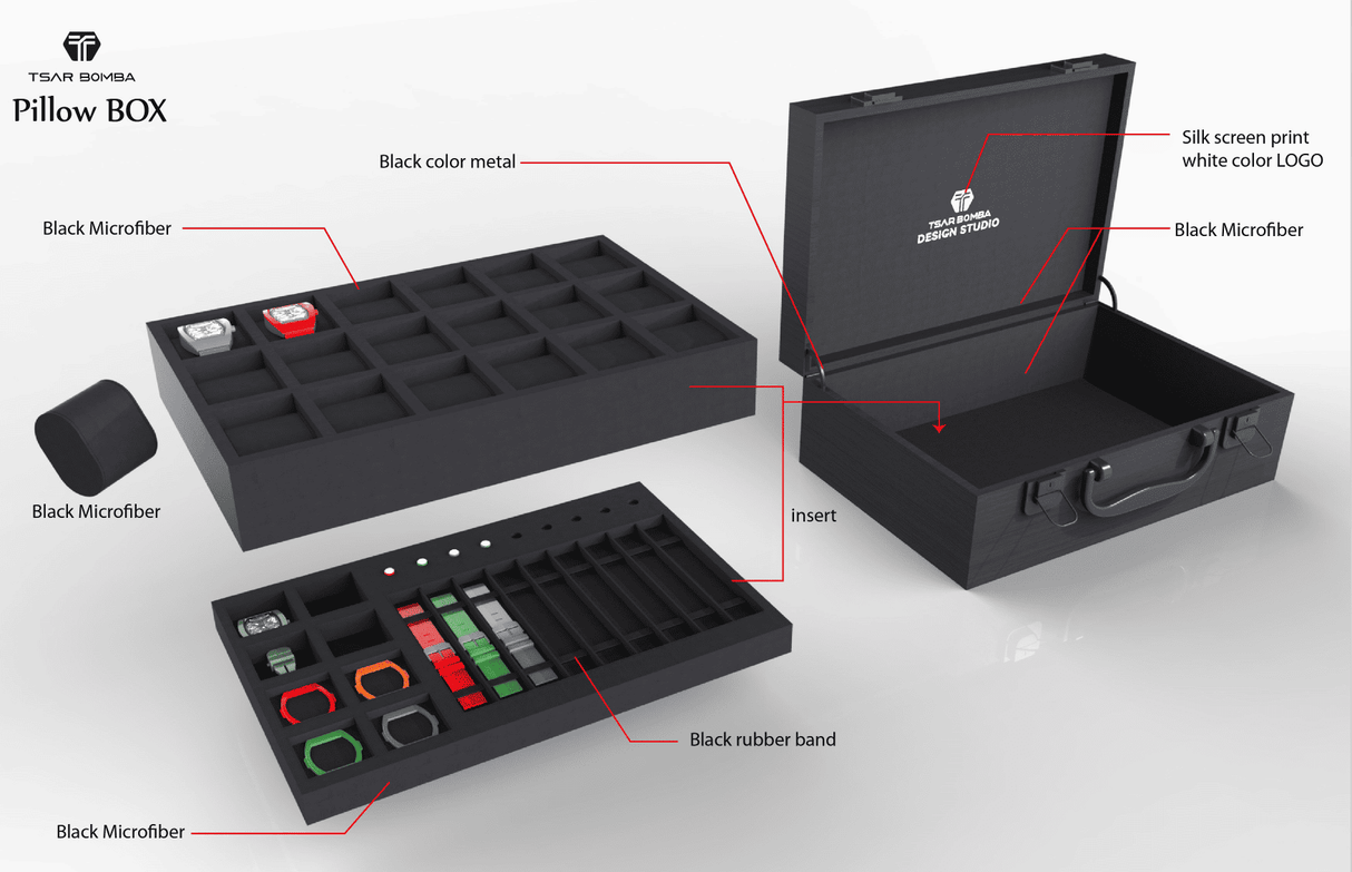 Luxus-Uhren-Geschenkbox
