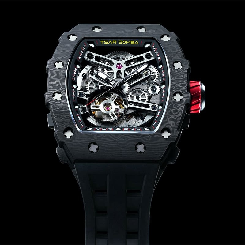 Elemental Series-Carbon Fiber Automatic Watch TB8208CF