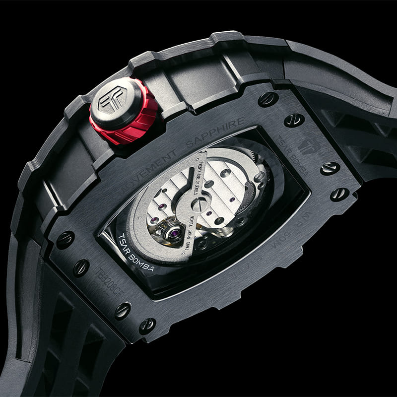 Elemental Series-Carbon Fiber Automatic Watch TB8208CF
