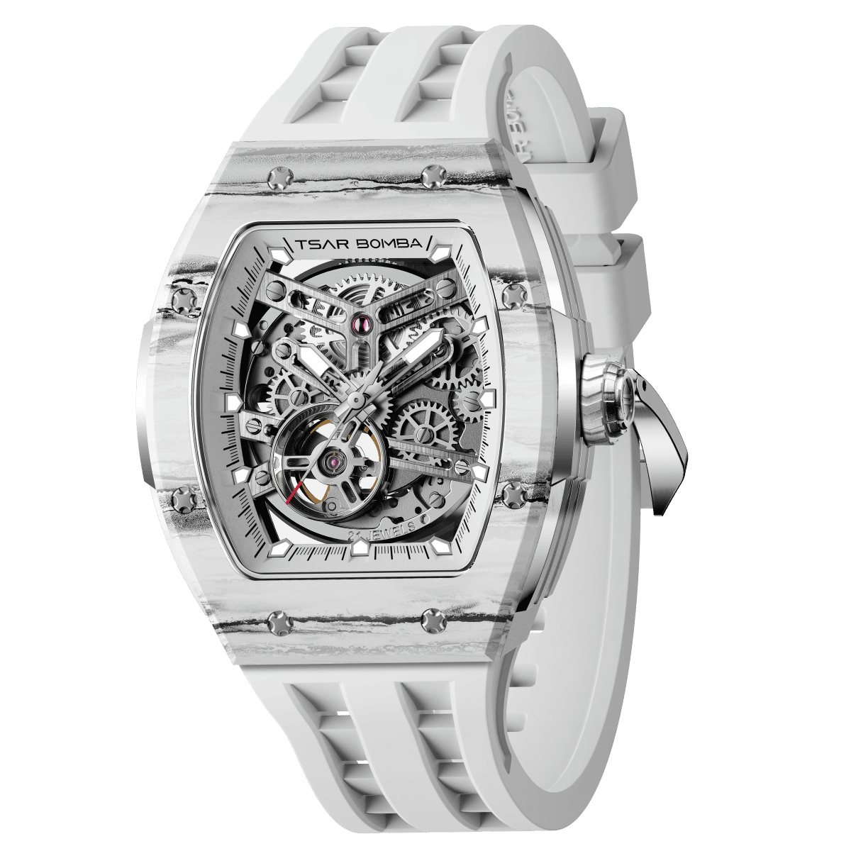 エレメンタルカーボンファイバー自動巻き時計 TB8208CF