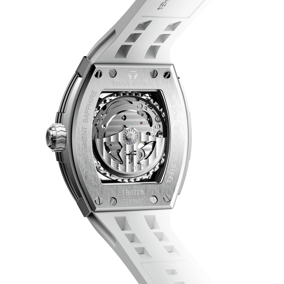 Elemental-Kohlefaser Automatik-Uhr TB8208CF