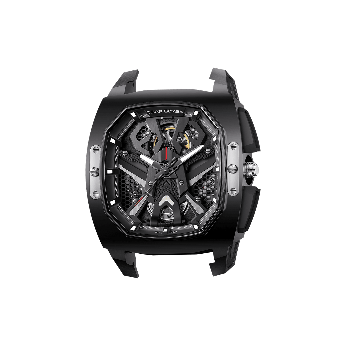 Dunkle Materie - Austauschbarer Automatik-Uhrenkopf