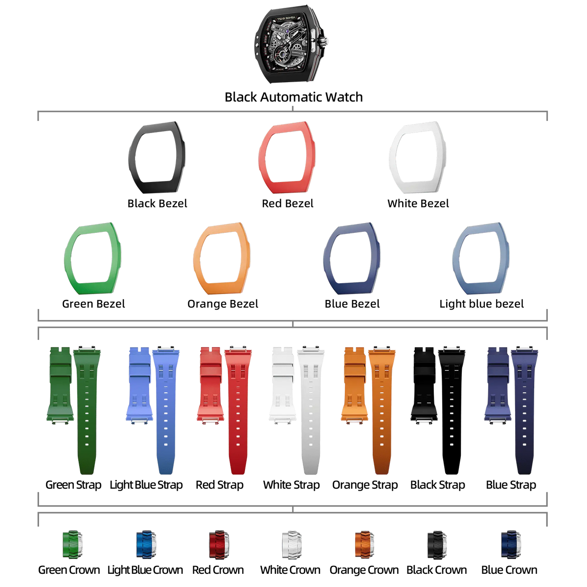 Atomic-TB8218 Set(7-in-1)