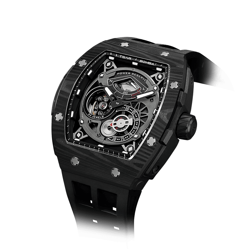 Elemental Series-Carbon Fiber Automatic Watch TB8210CF