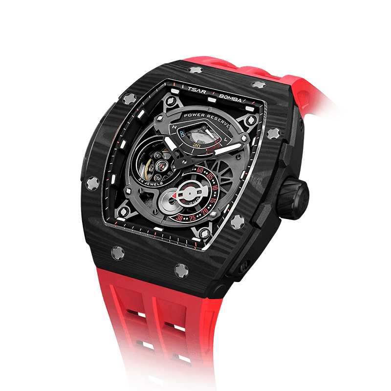 Elemental Series-Carbon Fiber Automatic Watch TB8210CF