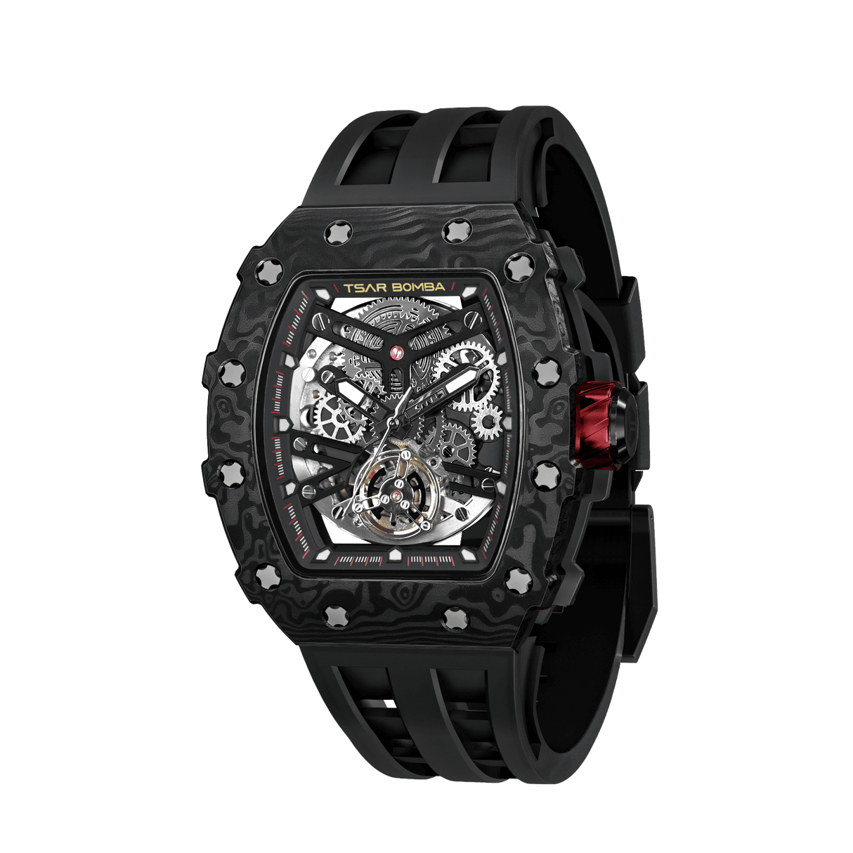 Elemental-Carbon Fiber Automatic Watch TB8208CF(US)