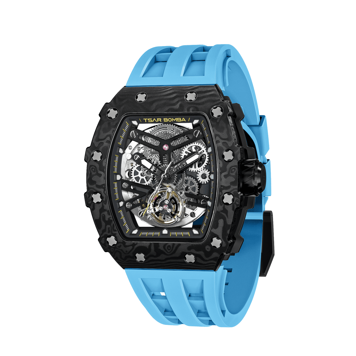 Elemental-Kohlefaser Automatik-Uhr TB8208CF(EU)