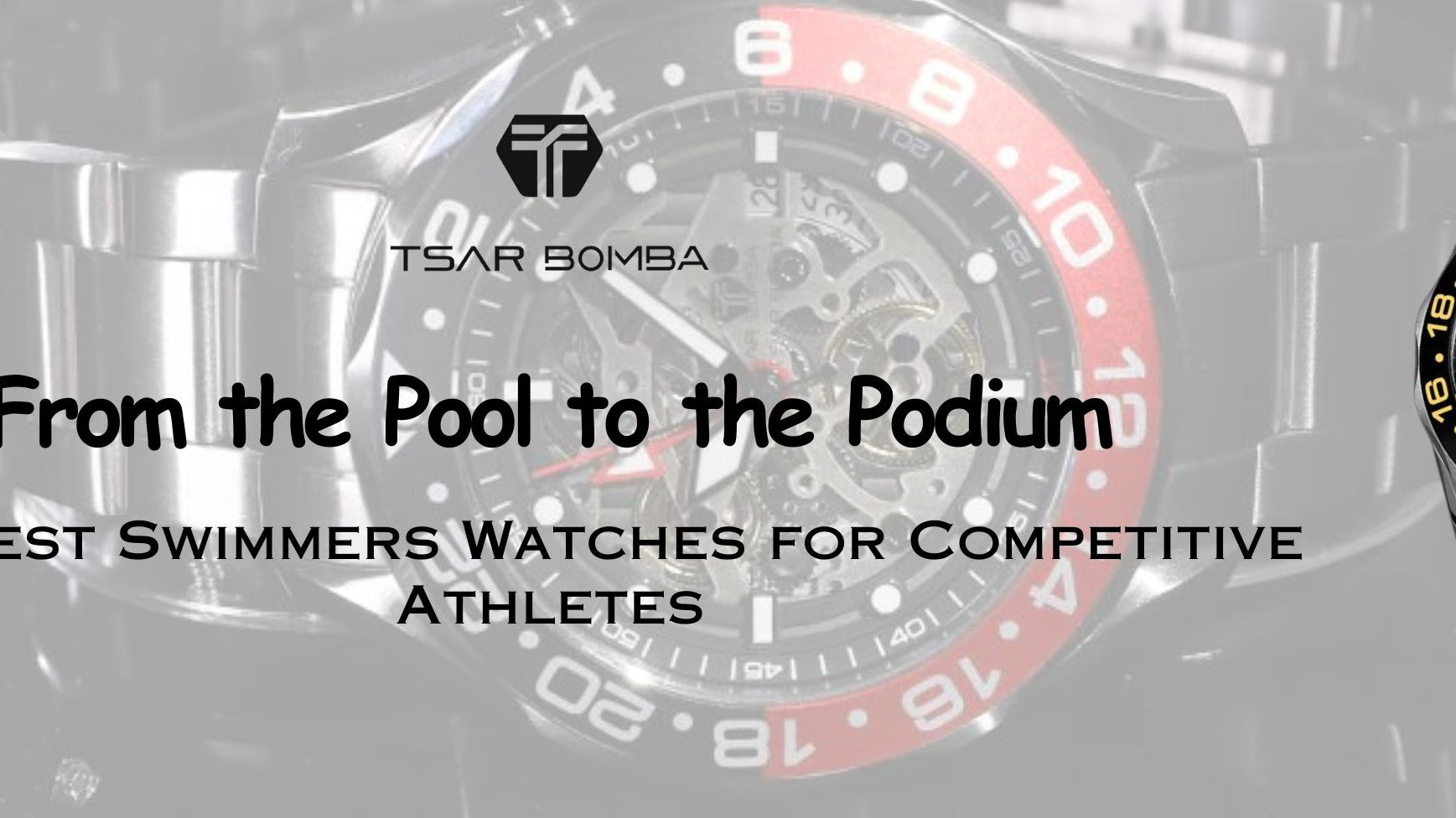 From the Pool to the Podium: The Best Swimmers Watches for Competitive Athletes