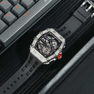 Diamond Like Cubic Zirconia Automatic Watch TB8209D---$500-$700, all, D, Mechanical, Mechanical duke, Summer Collection-Tsarbomba
