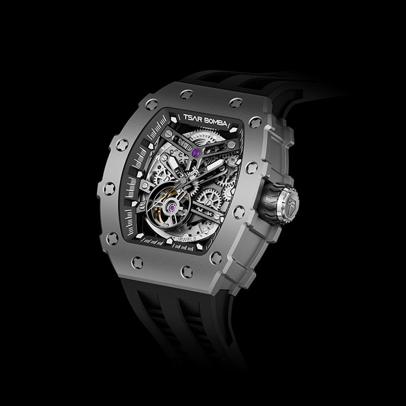 Titanium Automatic Watch TB8208T Tsarbomba