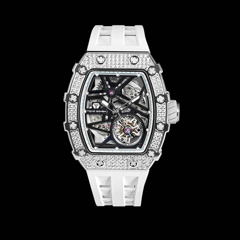 Iced Out Luxury Watch Men Gold Silver Cubic Zirconia Watches Hip Hop Full  Diamond Watch Stainless Steel Quartz Men's Watch - AliExpress