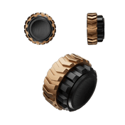 Reaktor-austauschbare Krone