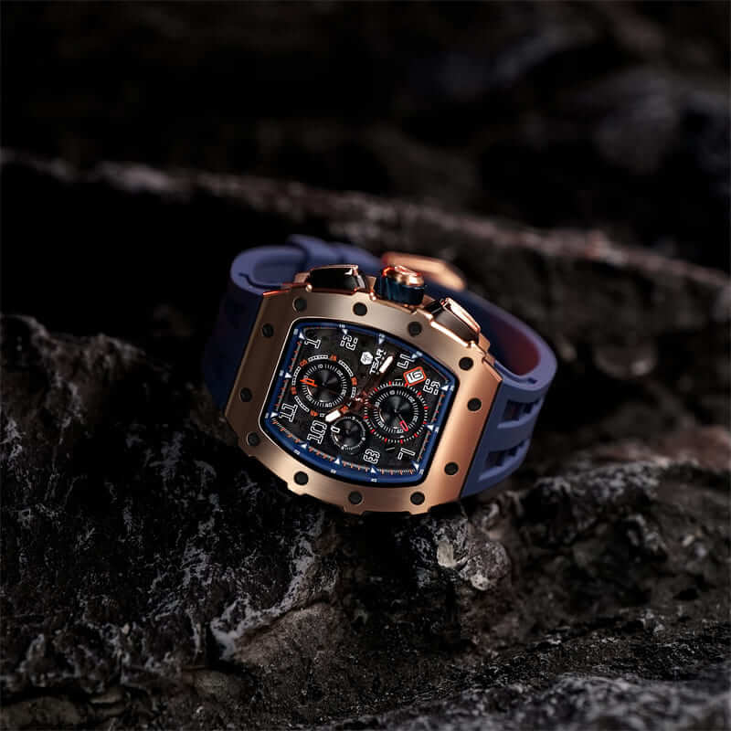 Quartz Movement Waterproof Watch TB8204Q--Watch-$100-$300, all, Quartz, Stainless Steel Watch-Tsarbomba