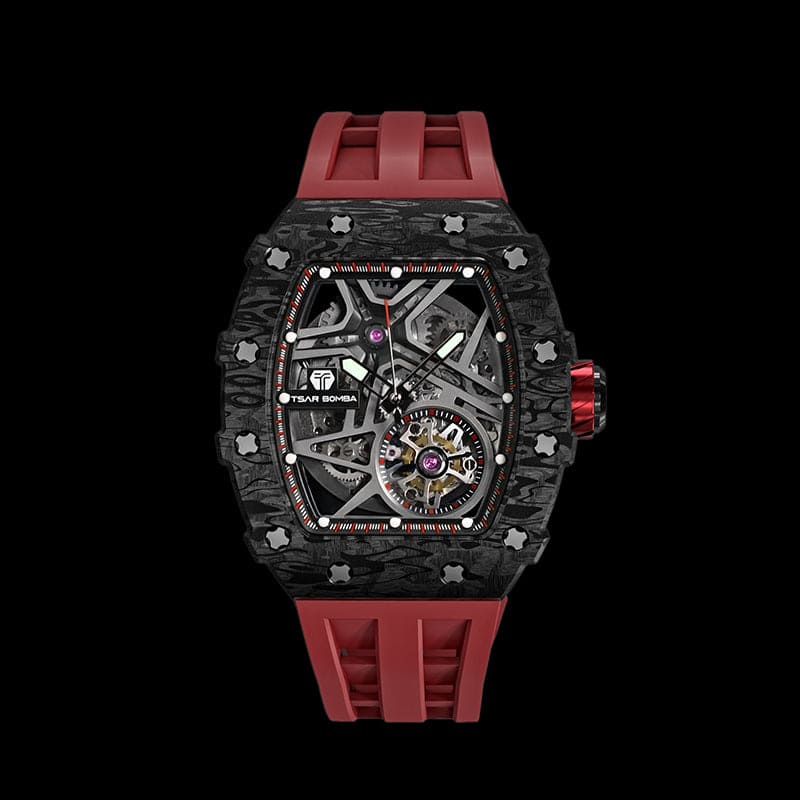 Buy the Luxury Watch- Mechanical Luxury Carbon Fiber Watch – Tsarbomba