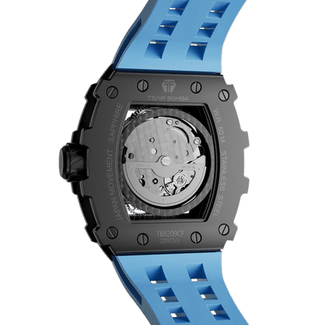 Série Élémentaire - Montre Automatique en Fibre de Carbone TB8209CF