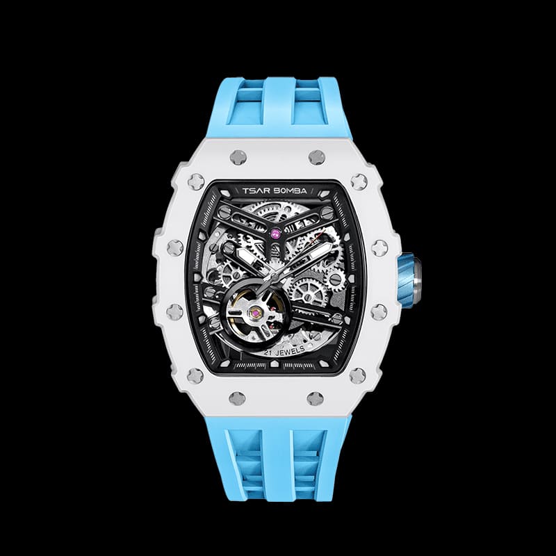 TSAR BOMBA Men's Luxury Watches Tonneau Wrist India | Ubuy