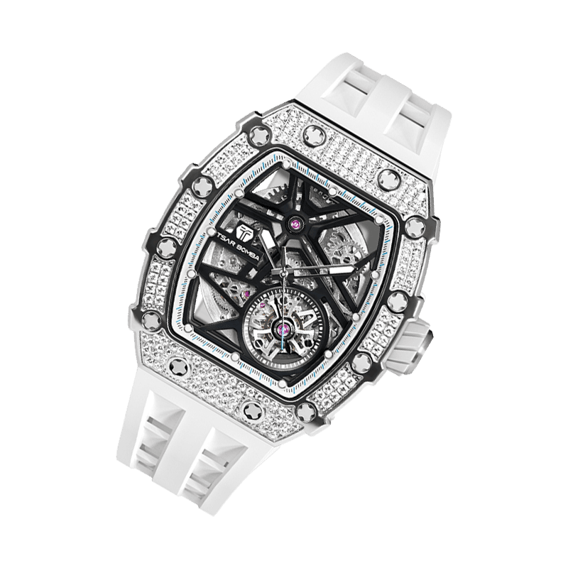 Elemental Series-Cubic Zirconia Jam Tangan Automatik TB8209D