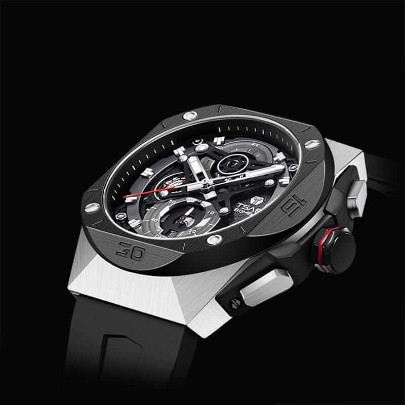 Classic Crystal Luminous Waterproof Watch TB8801Q--Watch-$100-$300, all, Quartz-Tsarbomba