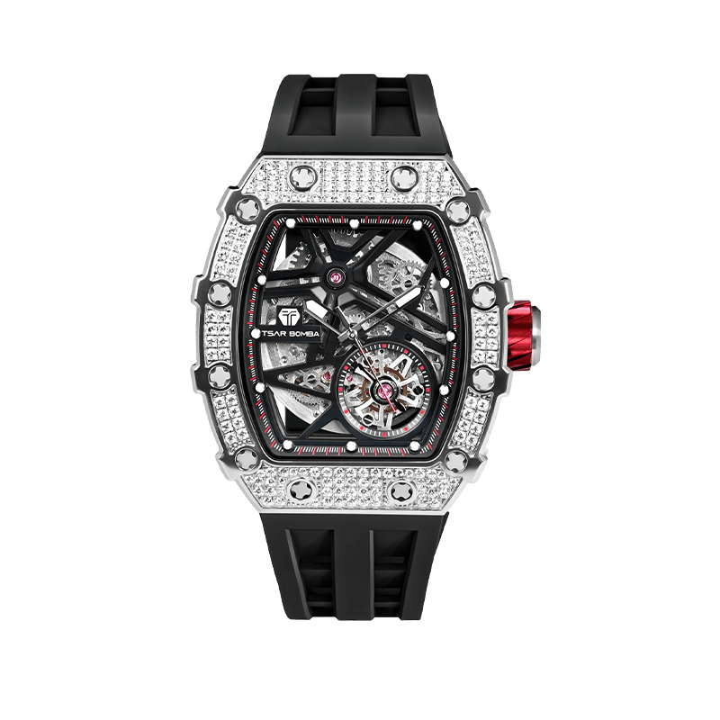 Elemental Series-Cubic Zirconia Jam Tangan Automatik TB8209D